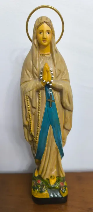 Lote figuras religiosas