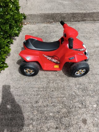 Quad Infantil Rojo y Negro