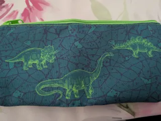 Reloj y cartera AURIOL dinosaurio