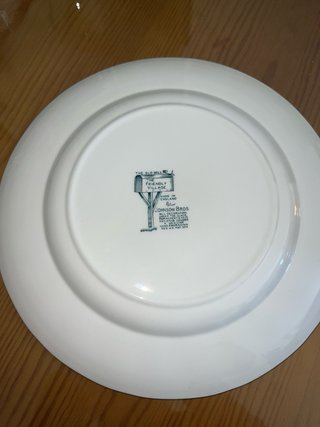 Juego 6 Platos Johnson Bros Porcelana