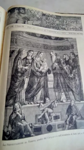 Illustrazione per famiglie raccolta 1896 corriere