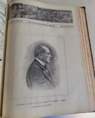 Illustrazione per famiglie raccolta 1896 corriere