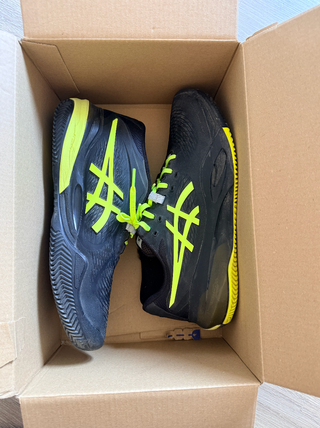 Sneakers sportive Asics per tennis nere