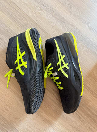 Sneakers sportive Asics per tennis nere