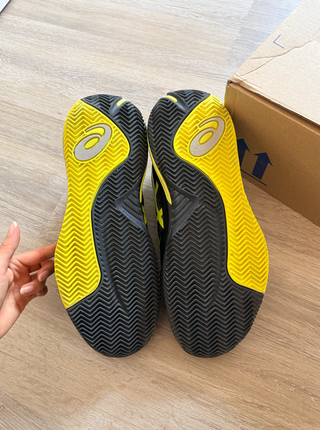 Sneakers sportive Asics per tennis nere