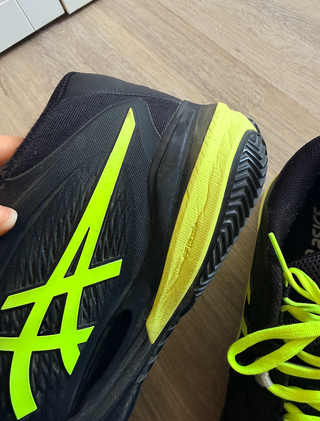 Sneakers sportive Asics per tennis nere