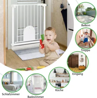 Reja protectora infantil para escaleras y puertas