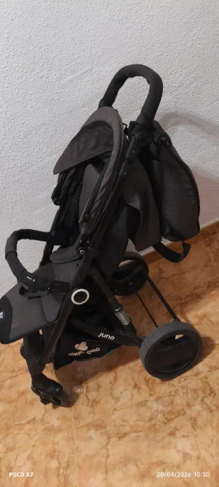 Silla de paseo Juno gris