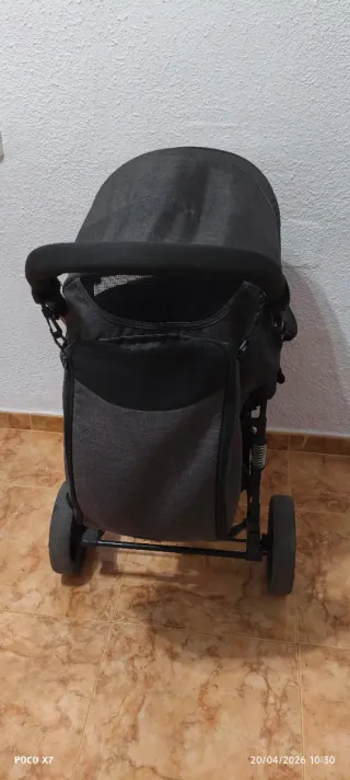Silla de paseo Juno gris