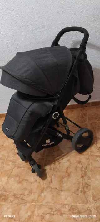 Silla de paseo Juno gris
