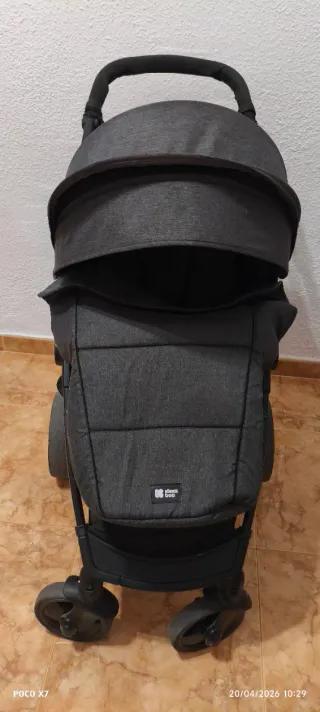 Silla de paseo Juno gris