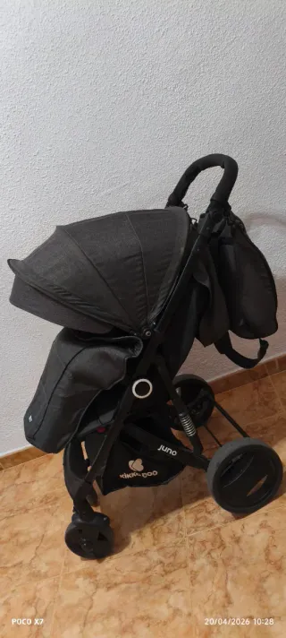 Silla de paseo Juno gris