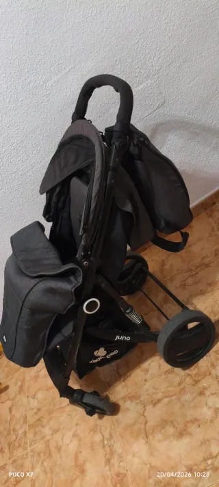 Silla de paseo Juno gris