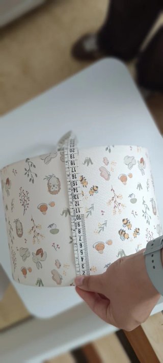 Pantalla lámpara infantil bosque