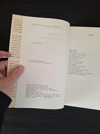 Mort Rosenblum. La aceituna