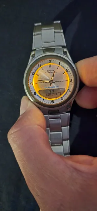 Casio AW-80 Telememo 30 Ana-Digi 10yr Batt