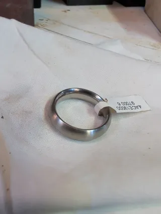 Anillo de Acero para Hombre T-17