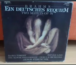 REQUIEM DE BRAHMS 2 vinilos