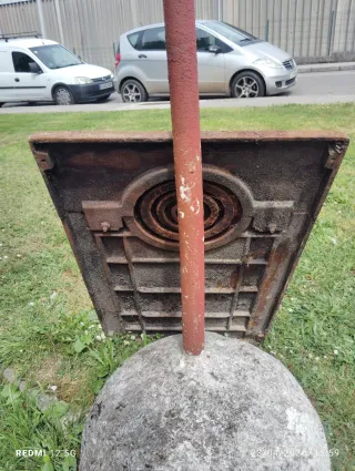 Chapa Cocina Hierro Fundido Nº 7