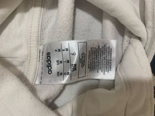 Sudadera Adidas Blanca con Rayas