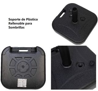 Soporte Sombrilla Agua Base Resistente