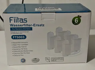 Filtros de agua para cafetera Siemens EQ