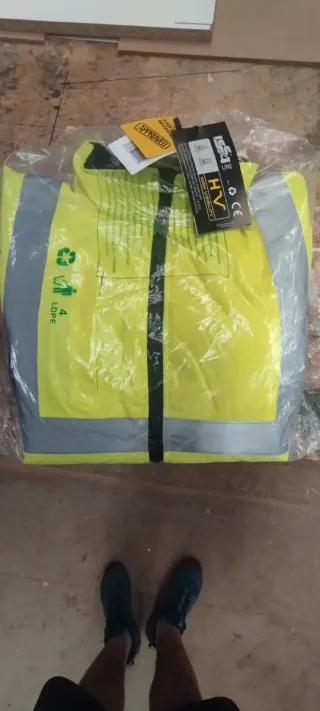 Chaqueta trabajo alta visibilidad