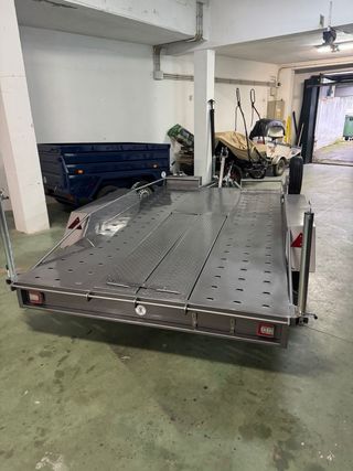 Remolque plataforma 750kg por eje