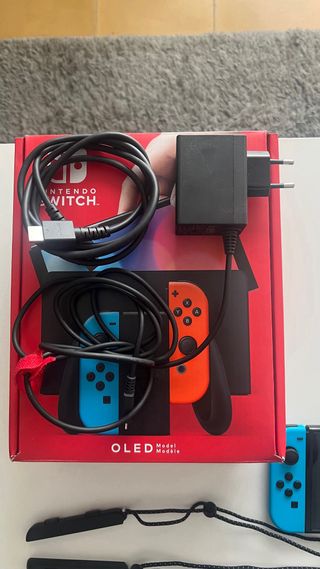 Nintendo Switch OLED - Blu/Rosso
