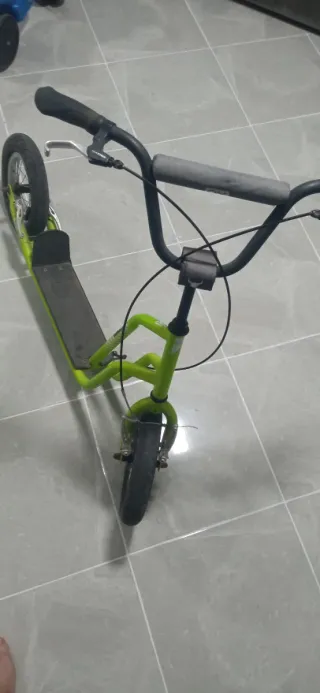 Patinete Bicicleta Verde