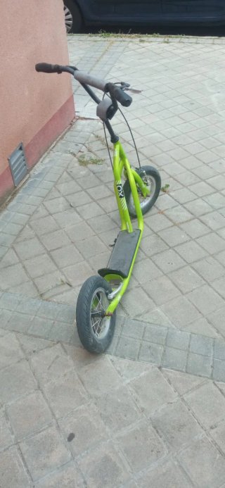 Patinete Bicicleta Verde