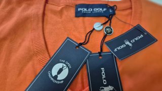 Jersey Polo Golf Naranja