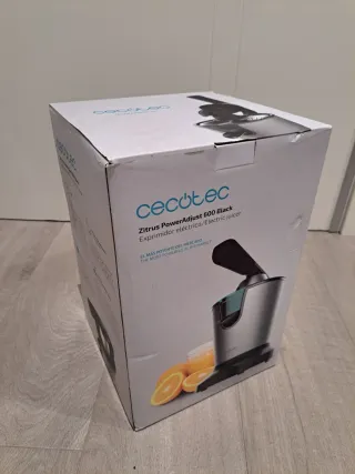 Exprimidor eléctrico acero inoxidable