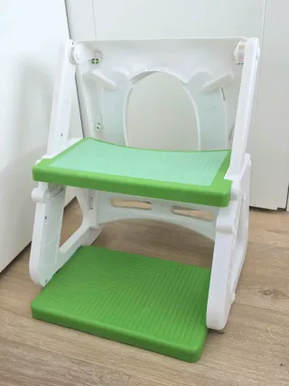 Adaptador WC niños con escalera