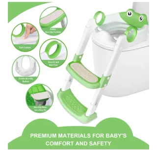 Adaptador WC niños con escalera