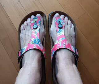 Infradito Papillio floreali