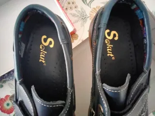 Náuticos Sckut piel azul talla 38