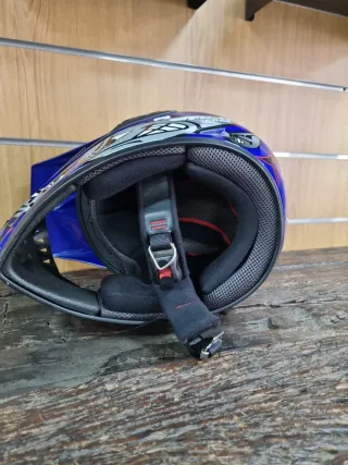 Casco Hebo Off Road Azul CRAZ X2