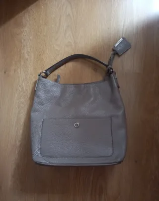 Bolso Piel Gianni Chiarini Gris