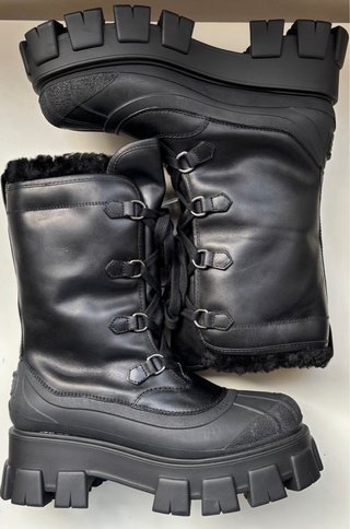 Botas Prada Monolith Negras Originales