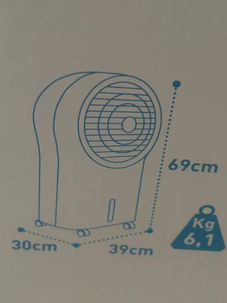 Enfriador de Aire Portátil Blanco