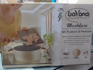 Set 3 Casseruole Bavaria Marbluxe