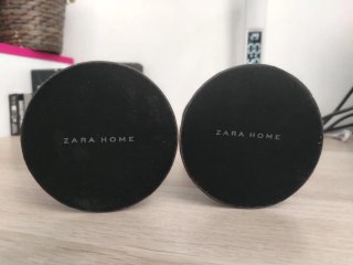 Portavelas Zara Home Negros
