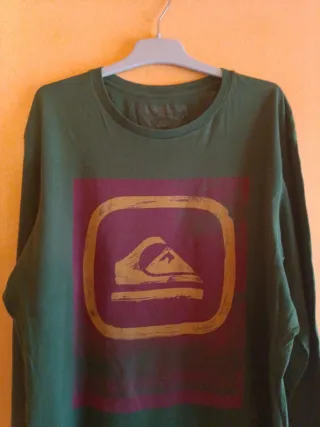 Camiseta Quiksilver Manga Larga T M
