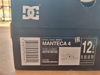 Lote DC Shoes Zapatillas Manteca y Adidas Talla 46