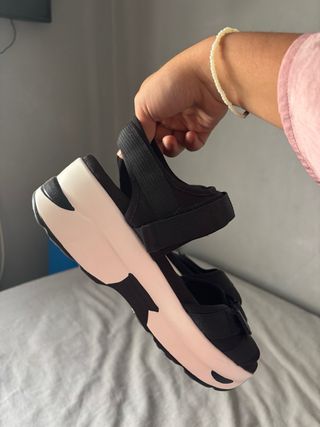 Sandalias negras talla 38