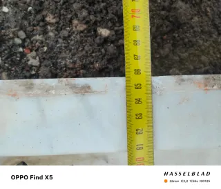 Pica de mármol Antigua con tara