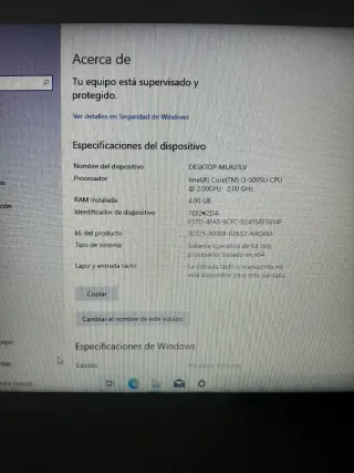 2 Portátiles HP i3--