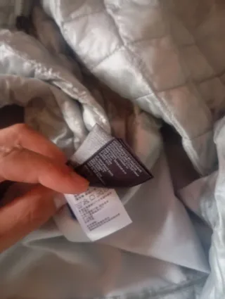 The North Face Chaqueta Gris con Capucha