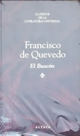 Libro "El Buscón"